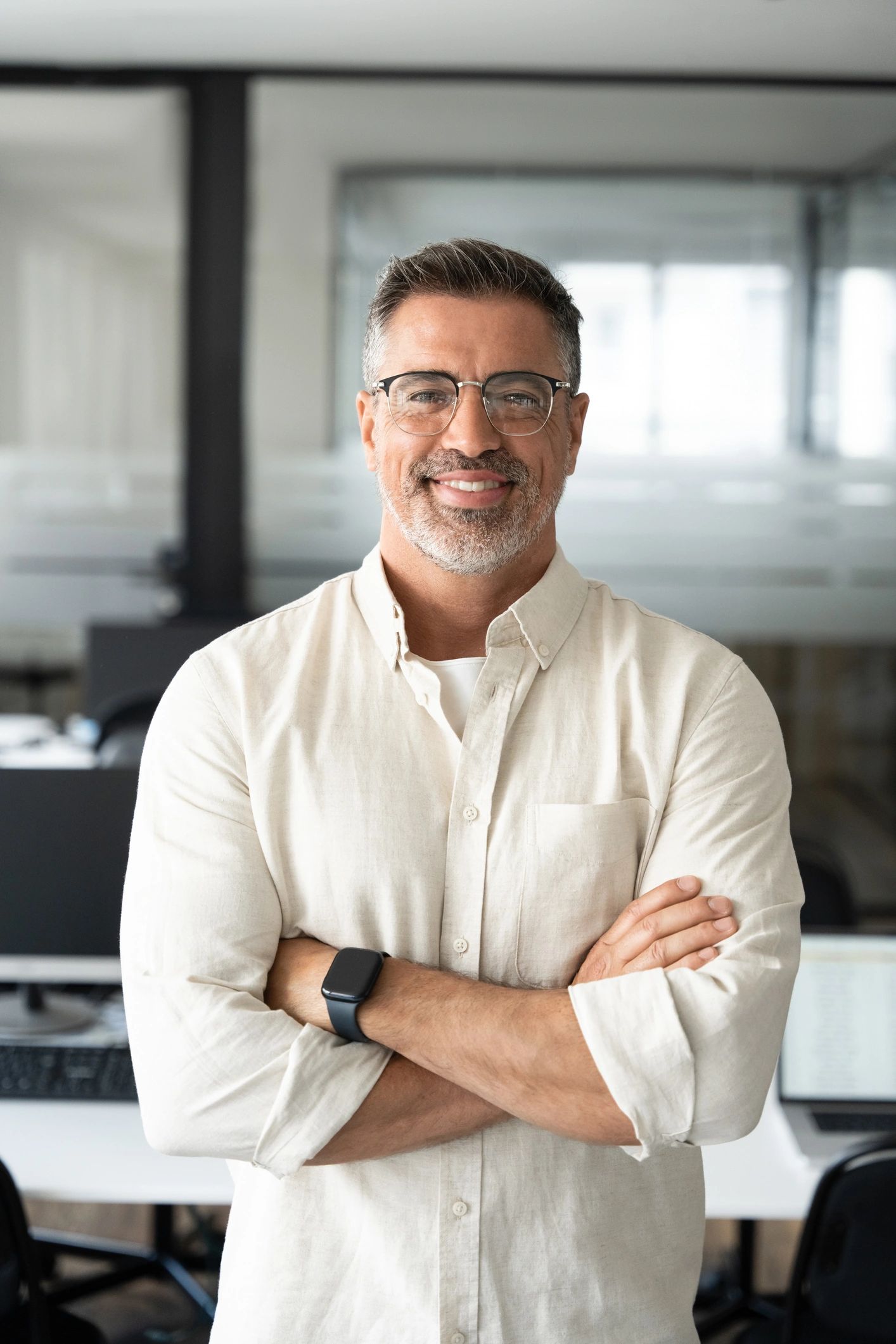 Senior business leader portrait